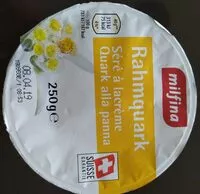 Количество сахара в Rahm Quark
