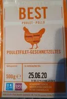 चीनी की मात्रा Filet de poulet émincé