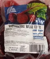 Sokerin määrä sisällä Barbabietole rosse cotte