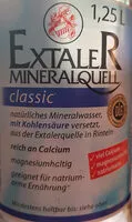 Amount of sugar in Extaler MineralQuell