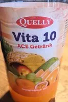 Sucre et nutriments contenus dans Quelly