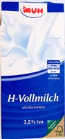 Jumlah gula yang masuk H-Vollmilch