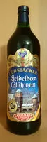 İçindeki şeker miktarı Heidelbeer-Glühwein