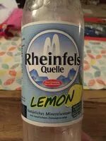 Zucker und Nährstoffe drin Rheinfels quelle