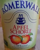 Zuckermenge drin Römerwall Apfelschorle