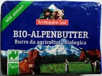 İçindeki şeker miktarı Bio-Alpenbutter