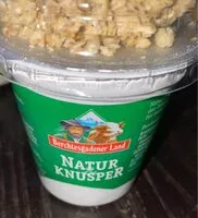 入っている砂糖の量 Natur Knusper