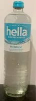 Amount of sugar in Hella Mineralwasser