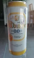 Количество сахара в Bitburger Radler 0.0