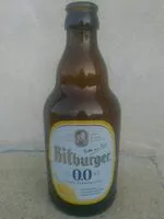 Sucre et nutriments contenus dans Bitburger