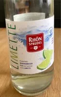 चीनी की मात्रा Prickeldes Mineralwasser mit Limette