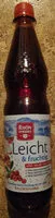 Sokerin määrä sisällä Leicht&Fruchtig Apfel-Traube Cranberry