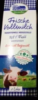 Suhkru kogus sees Frische Vollmilch
