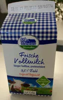Suhkru kogus sees Milch 3,5%