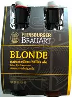 Zucker und Nährstoffe drin Flensburger brauart