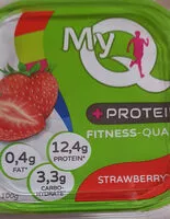 入っている砂糖の量 My Q + protein