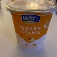 入っている砂糖の量 Quarkcreme