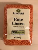 Amount of sugar in Linsen,  rote