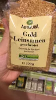चीनी की मात्रा Bio Goldleinsamen, geschrotet