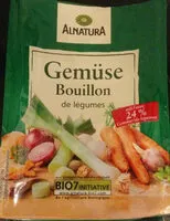 Sokerin määrä sisällä Gemüse Bouillon
