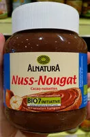 Quantité de sucre dans Nuss-Nougat
