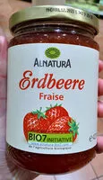 Jumlah gula yang masuk Bio-Fruchtaufstrich Erdbeere
