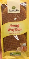 入っている砂糖の量 Honigwaffeln