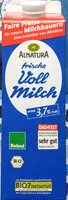 Teilhomogenisierte milch