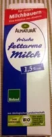 चीनी की मात्रा Frische fettarme Milch