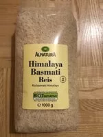 Jumlah gula yang masuk Himalaya Basmati Reis