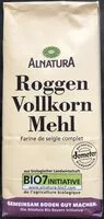 Amount of sugar in Roggen Vollkorn Mehl