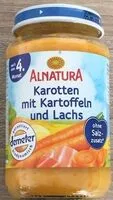 Количество сахара в Karotten mit Kartoffeln und Lachs