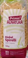 Zuckermenge drin Dinkel Spiralli