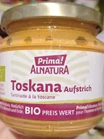 Zuckermenge drin Toskana Aufstrich