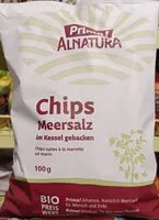 Zuckermenge drin Chips Meersalz im Kessel gebacken
