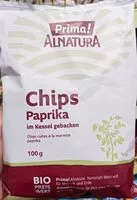 Zuckermenge drin Chips paprika