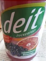 Amount of sugar in Deit Johannisbeere Blutorange