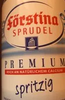 入っている砂糖の量 Premium spritzig