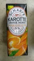Amount of sugar in Scharfe Karotte Orange Ingwer