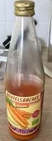 Количество сахара в 75CL Jus De Carotte Rodelika
