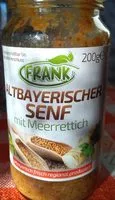Zuckermenge drin Altbayerischer Senf mit Meerrettich