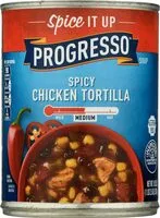 Suhkru kogus sees Soup, Spicy Chicken Tortilla, Medium