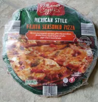 Amount of sugar in Mexican Style Fajita Seasoned Pizza