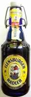 入っている砂糖の量 FLENSBURGER RADLER