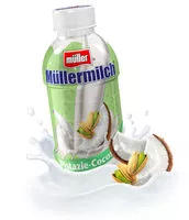 Sokerin määrä sisällä Müllermilch Pistazie