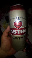 Cantidad de azúcar en Astra Beer - Astra Urtyp