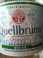 Количество сахара в Quellbrunn Mineralwasser - medium