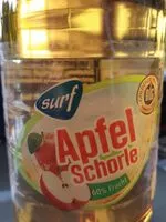 Zuckermenge drin Apfel Schorle