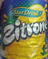 Amount of sugar in *StarDrink* Zitronenlimonade