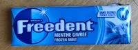 Quantité de sucre dans Chewing gum menthe givrée